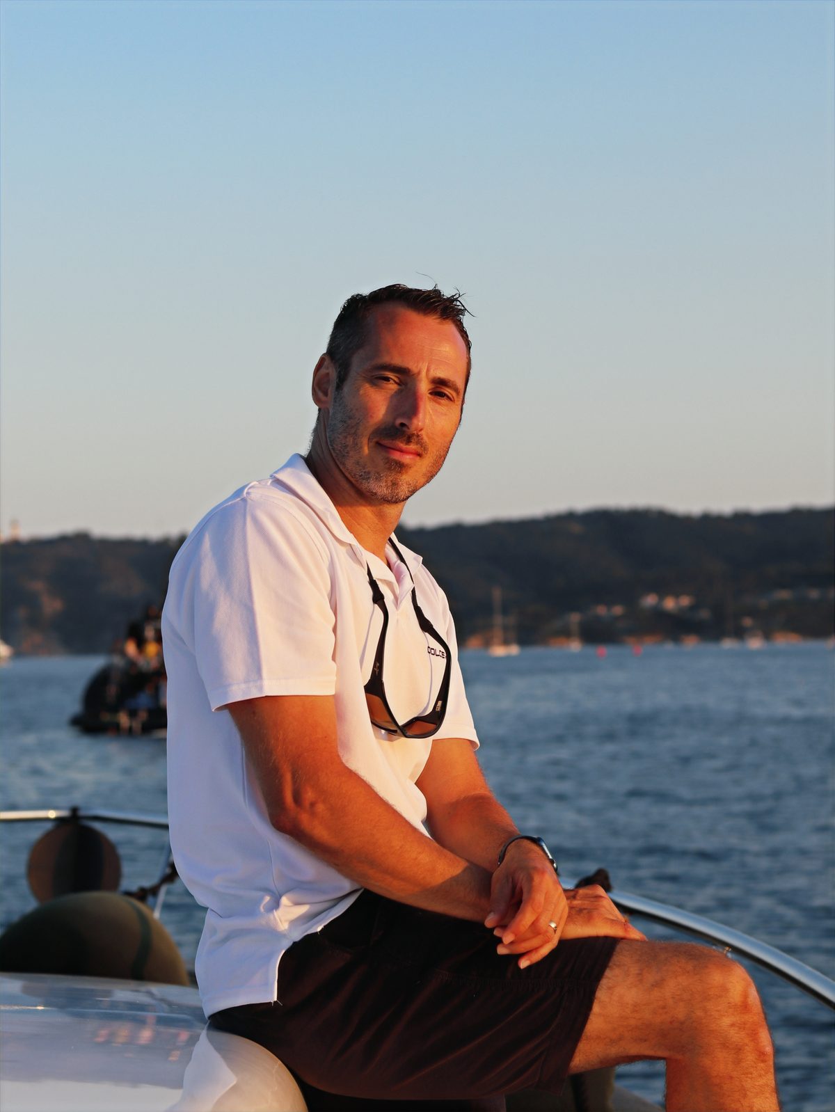 Rémi Egea, capitaine et fondateur de REM Yachts Services, à bord